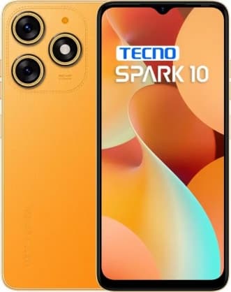 Telefon Spark 10 8/ 128GB Magic Skin Orange, Tecno Oransje