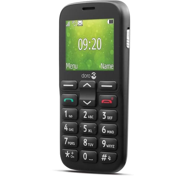 Telefon Easy Mobile 1380 Sort, Doro
