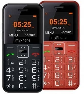 Telefon HALO Easy Black, Myphone