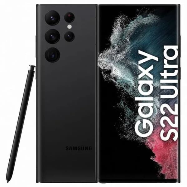 SAMSUNG GALAXY S22 Ultra 128GB Svart - Renoverad - Bra skick- REFURBISHED