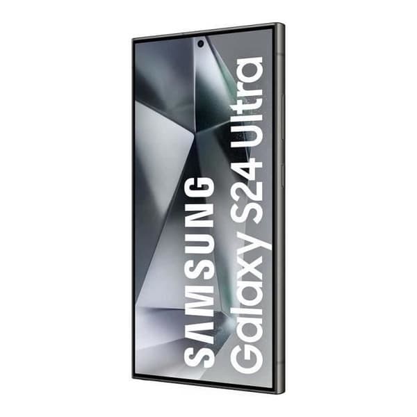 SAMSUNG Galaxy S24 Ultra Smartphone 256 GB Svart (2024) - Renoverad - Utmärkt skick- REFURBISHED