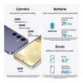 Miniatyrbild 6 av 6: SAMSUNG Galaxy S24 Smartphone 256 GB Svart (2024) - Renoverad - Utmärkt skick- REFURBISHED