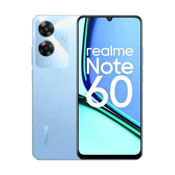Realme Note 60 4G 6GB/128GB Blå (Voyage Blue) Dual SIM Blå