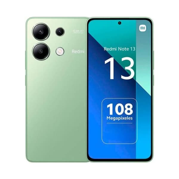 Xiaomi Redmi Note 13 4G 8GB/512GB Grön (Mintgrön) Dubbel SIM Grön, Mintfärgad