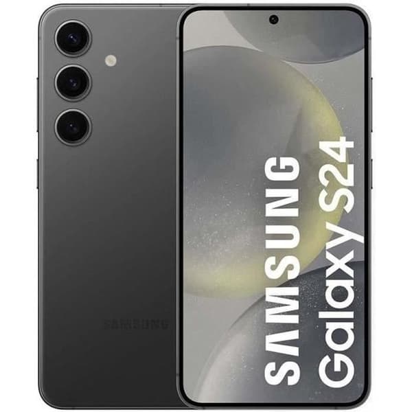 SAMSUNG Galaxy S24 Smartphone 128 GB Svart (2024) - Renoverad - Mycket bra skick- REFURBISHED