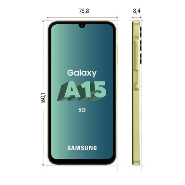 SAMSUNG Galaxy A15 5G Smartphone 128GB Lime