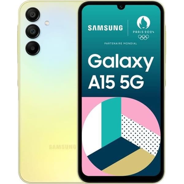 SAMSUNG Galaxy A15 5G Smartphone 128GB Lime