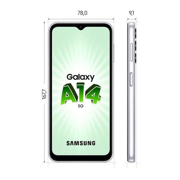 SAMSUNG Galaxy A14 5G Silver 64 GB