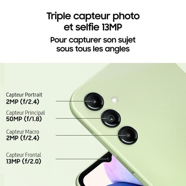 SAMSUNG Galaxy A14 5G Silver 64 GB