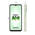 Miniatyrbild 4 av 6: SAMSUNG Galaxy A14 5G Lime 64 GB