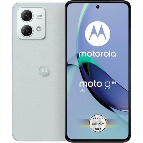 Motorola Moto G 84 5G Smartphone - 6,5'' P-OLED - 256 GB - 8 GB RAM - Dual SIM - 50 MP Blå
