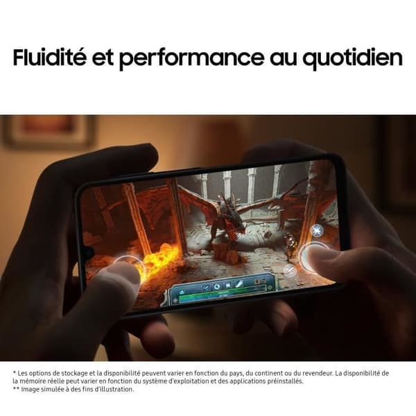 SAMSUNG Galaxy A16 Smartphone 128GB Midnattsblå