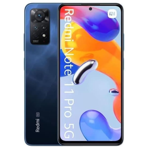 XIAOMI Redmi Note 11 Pro 128GB 5G Blå - Renoverad - Mycket bra skick- REFURBISHED
