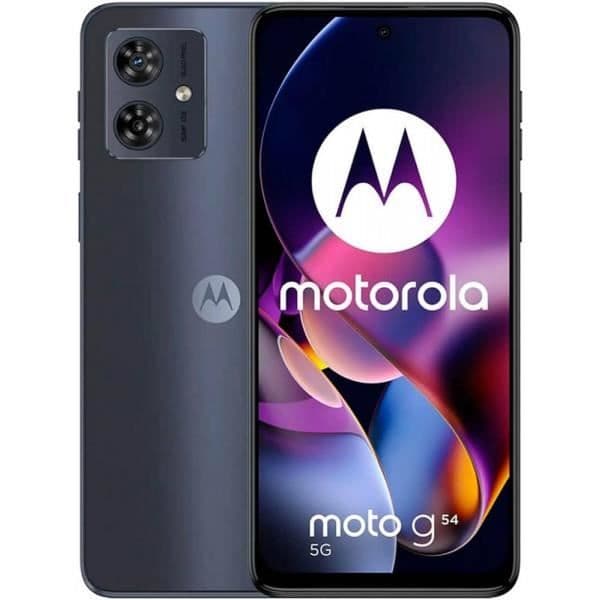 Motorola Moto G 54 5G Smartphone - Blå - Dubbelkamera - 256 GB