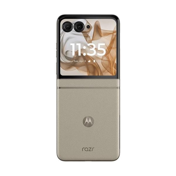 5G-LTE Dual SIM IPX8-smartphone med Octo-Core 2,5 GHz-processor, 120 Hz 6,9' pOLED invändig skärm och 90 Hz pOLED exteriör skärm
