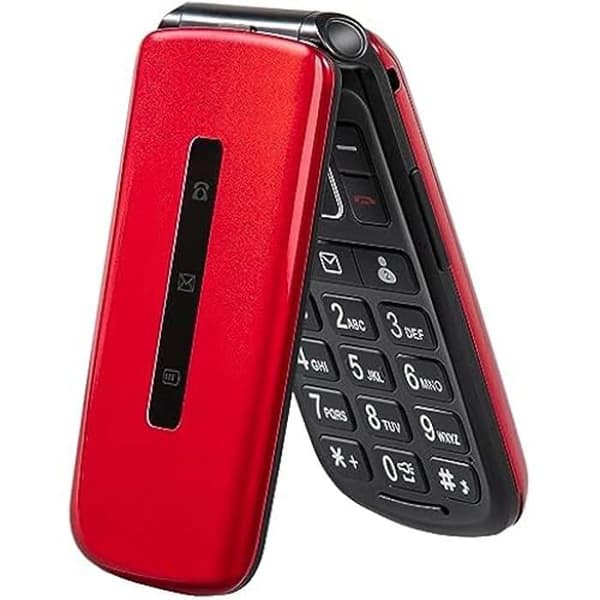 Flip phone - QUBO - P210NW - 2,8'' skärm - Hög volym - SOS-knapp