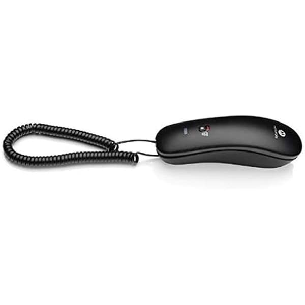Fast telefon - MOTOROLA - Ct50 - Svart - Visuell indikator - 10 minnesknappar