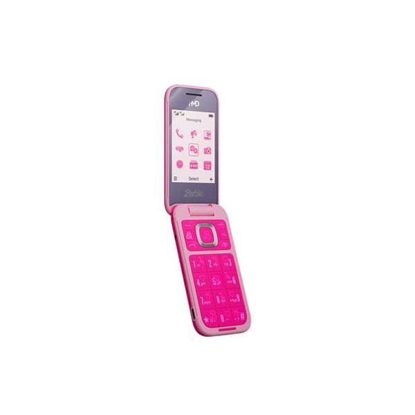 Barbie-telefon - Mattel - HMD - Clamshell-format - Dubbel display - Anti-stress