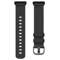 Miniatyrbild 1 av 2: FITBIT Charge 5/6 Leather Band Black (L)