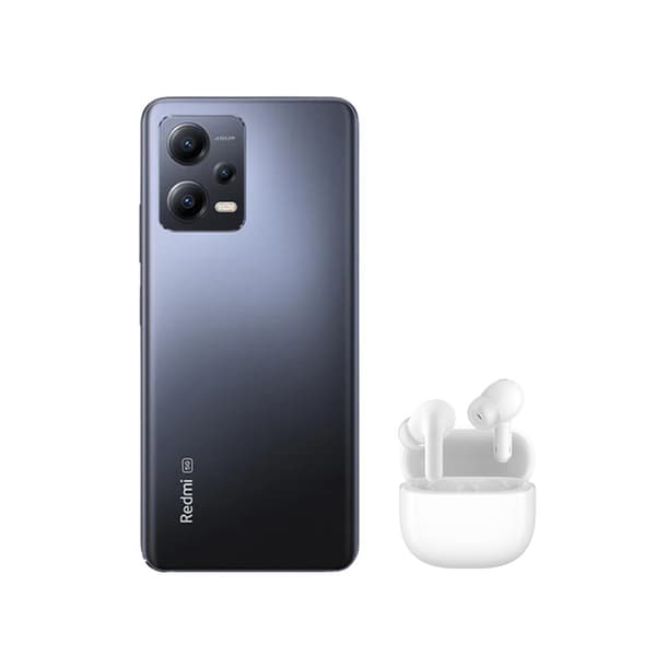 Redmi Note 12 5G Onyx Gray 4GB/128GB +Redmi Buds 6 Lite (White)