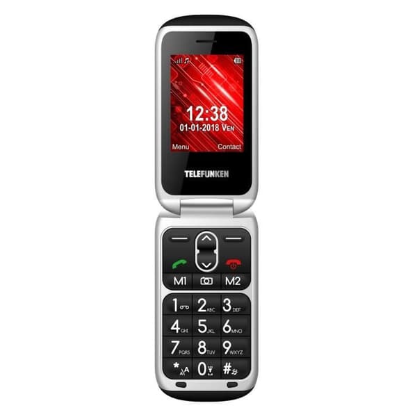 TELEFUNKEN TM240 COSI: Seniortelefon med stora nycklar Olåst 2G
