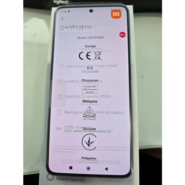 Xiaomi 14T Pro - 12/512GB - Svart