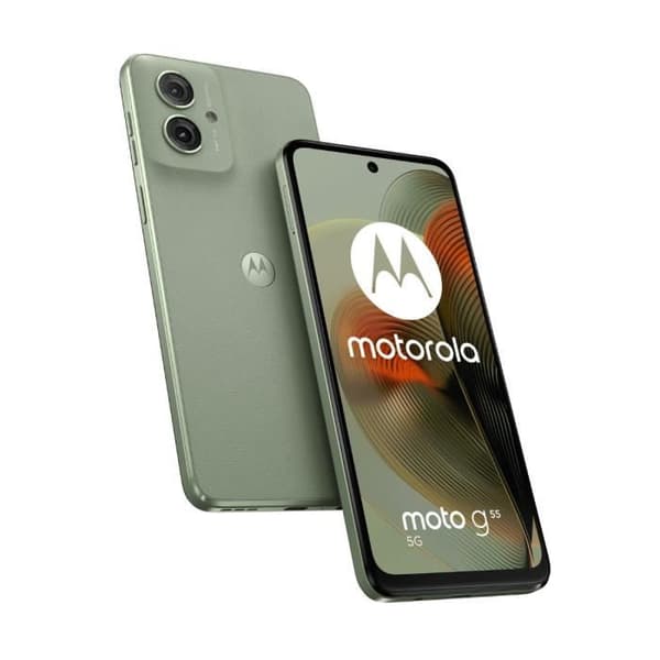 Motorola Moto G55 5G 8GB/256GB Grön (Smoky Green) Dual SIM