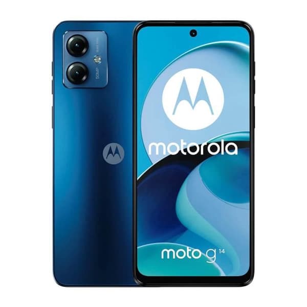 Motorola Moto G14 8GB/256GB Blå (Himmelsblå) Dual SIM