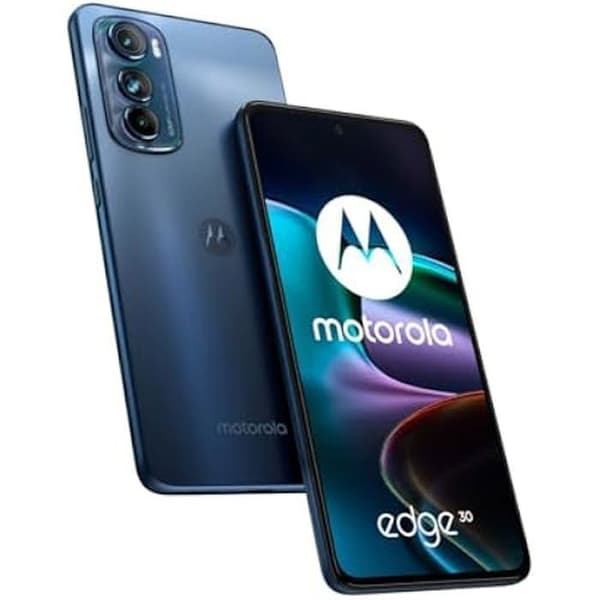 Motorola Edge 30 Smartphone - Grå - Dual SIM - 128 GB - 5G - Android 12