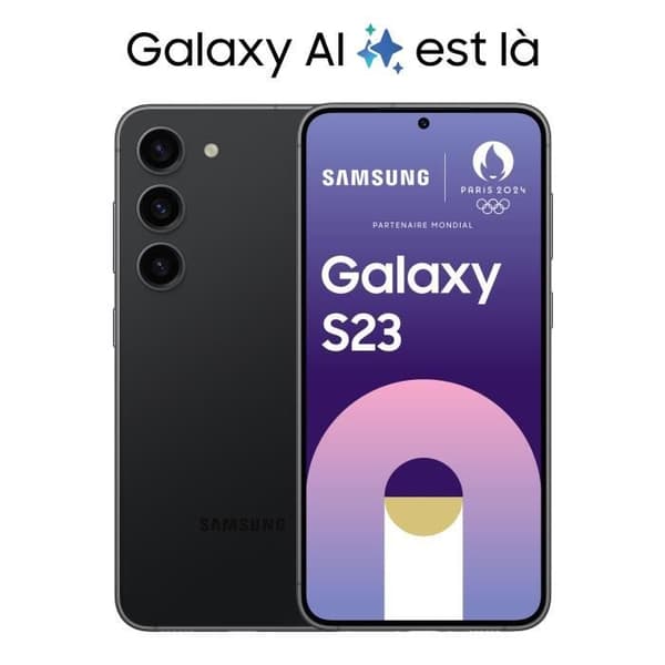 SAMSUNG Galaxy S23 128GB Svart