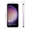 Miniatyrbild 3 av 6: SAMSUNG Galaxy S23 128GB lavendel