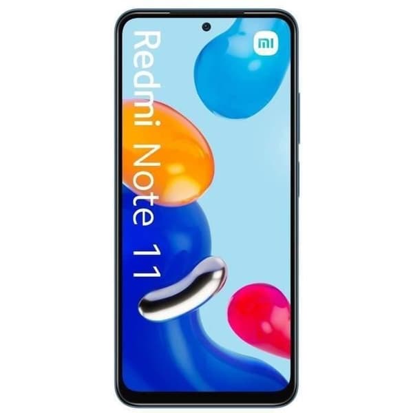 XIAOMI Redmi Note 11 128GB 4G Blå - Renoverad - Utmärkt skick- REFURBISHED