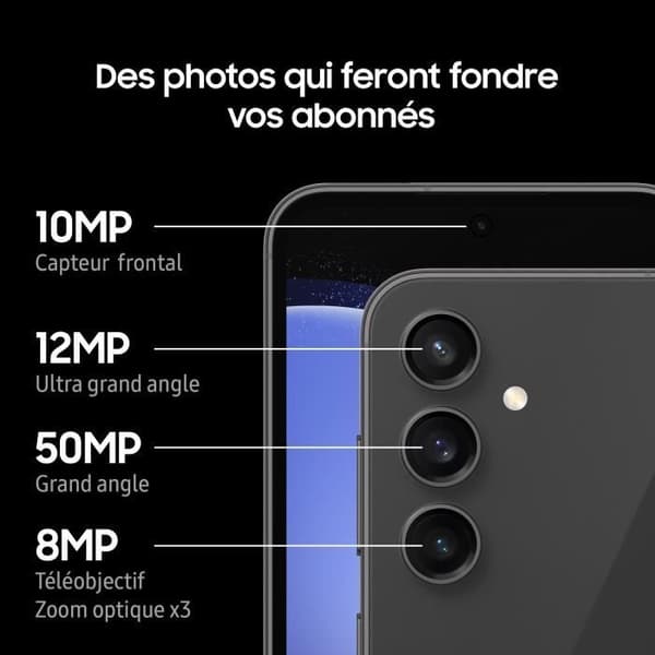 SAMSUNG Galaxy S23 FE Smartphone 128GB kräm