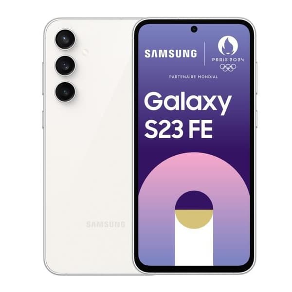 SAMSUNG Galaxy S23 FE Smartphone 128GB kräm Gräddfärgad