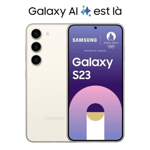 SAMSUNG Galaxy S23 128GB kräm