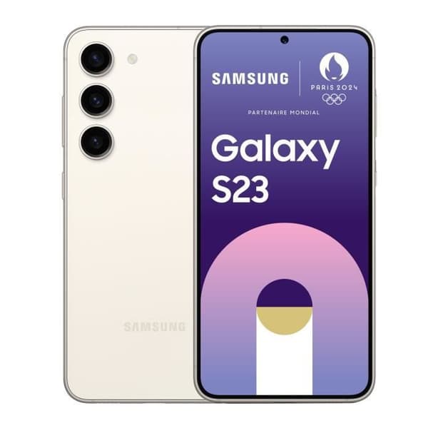 SAMSUNG Galaxy S23 128GB kräm Gräddfärgad