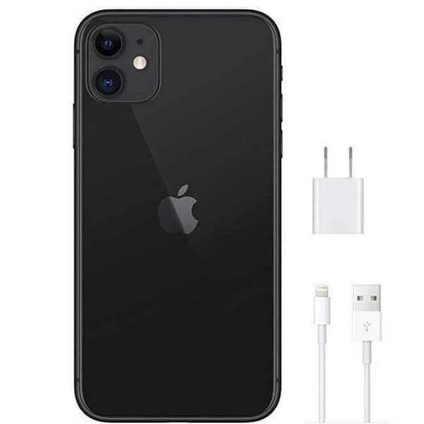 APPLE iPhone 11 64 GB Svart - Renoverad - Mycket bra skick- REFURBISHED