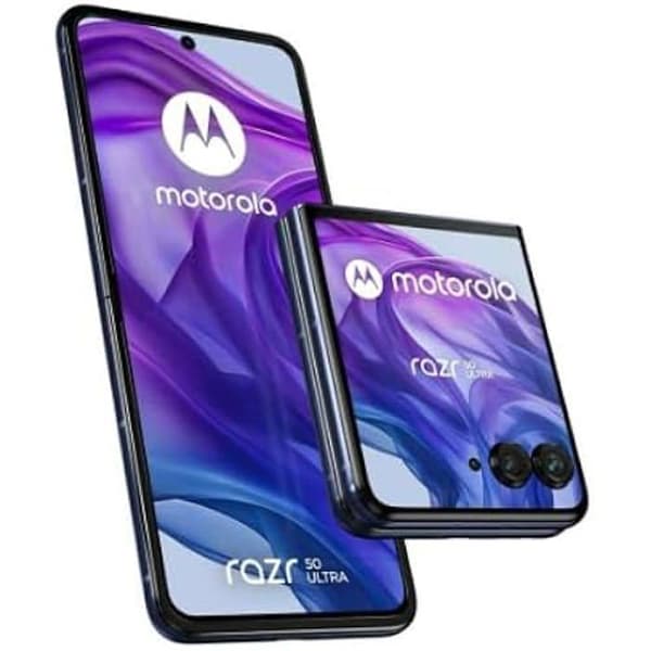Mobiltelefon - Motorola - Razr 50 Ultra - 12 GB RAM - 512 GB - Midnattsblå Marinblå