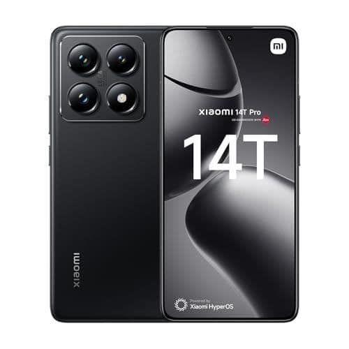 Xiaomi 14T Pro 12/512GB 5G svart EU - Typ: Telefon - 2G-nätverk: GSM 850/900/1800/1900 - 3G-nätverk: HSDPA 850/900/1900/2100 - 4G-nät
