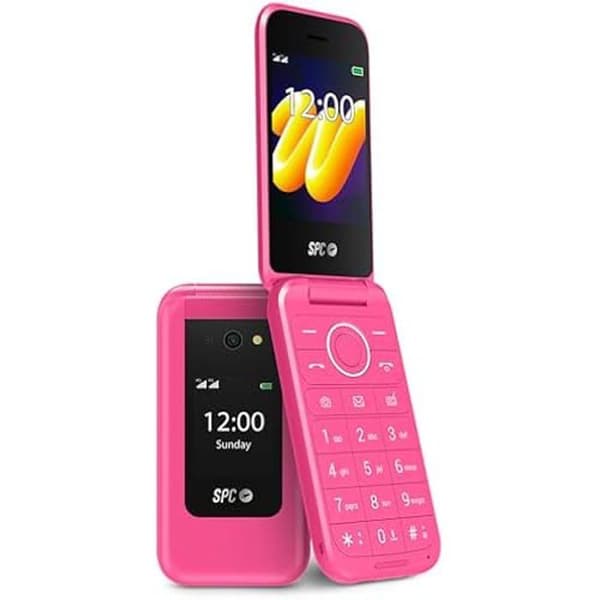 4G Basic-telefon - SPC - Wild - Dubbel skärm - 7 dagars batteritid - Säkerhet för tonåringar