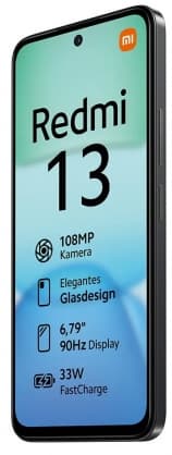 Telefon Redmi 13 6/128GB Midnight Black, Xiaomi