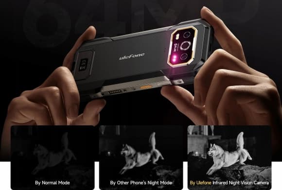 Telefon Armor 27 Pro 12/ 256GB NFC Svart, Ulefone