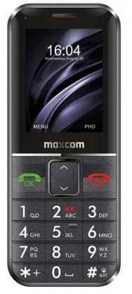 Phone Comfort MM735 Black, Maxcom