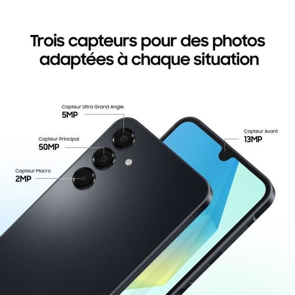 SAMSUNG Galaxy A16 Smartphone 128GB vattengrön