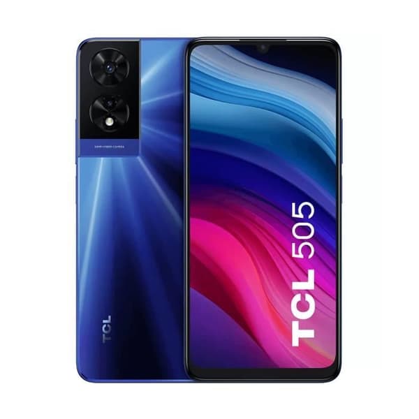 TCL 505 4G 6GB/256GB Blå (Ocean Blue) Dual SIM Blå