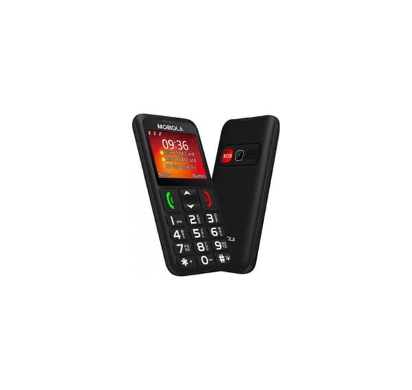 Funksjonstelefon, MB700 Black, Mobiola