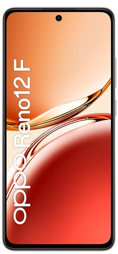 OPPO Reno12 F 4G 16,9 cm (6,67") Dual SIM Android 14 USB Type-C 8 Gt 256 Gt 5000 mAh Oranssi