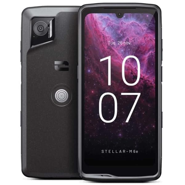 Slitstark smartphone med bred skärm, kraftfull processor och lång batteritid.