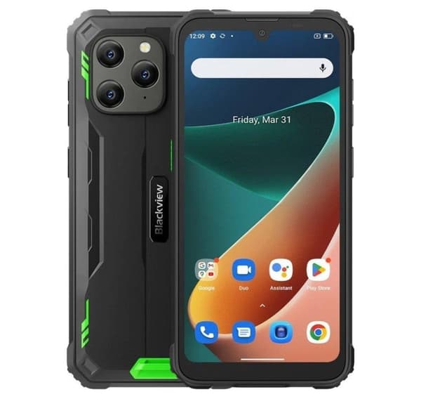 Mobiltelefon bv5300 pro/grön, Blackview Svart, Grön