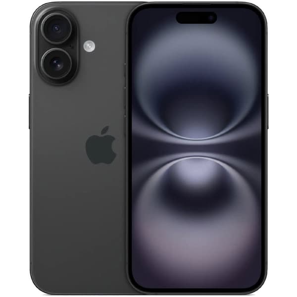 Apple iPhone 16 256GB Black Svart